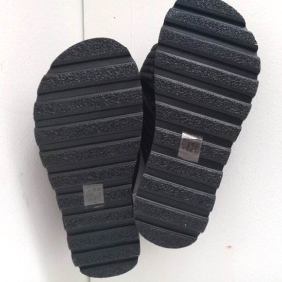 Marquiiz Nasty Gal Cross Your Heart Platform Slide Sandals Y2K Chunky Shoes - Picture 6 of 6